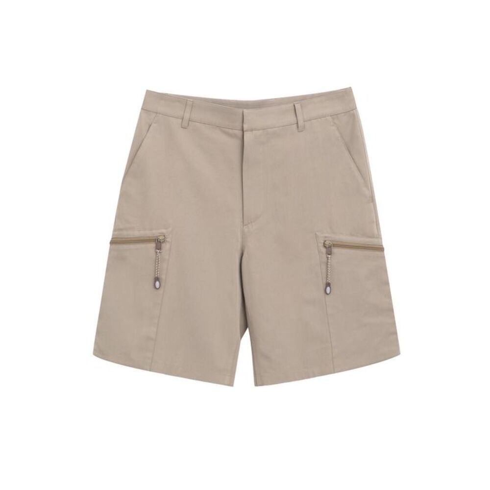 Dior Beige Cotton Cargo Men's Shorts